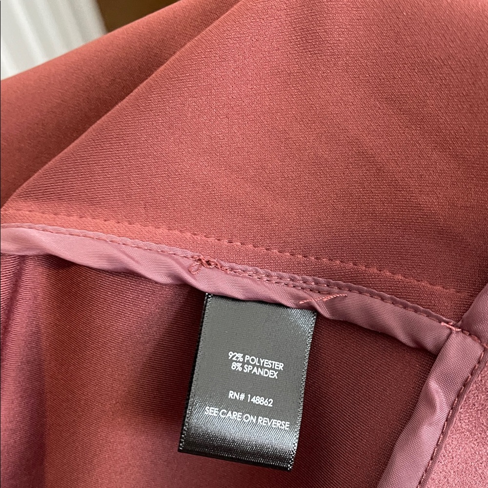 Torrid Faux Suede Peplum Mauve Jacket - Picture 11 of 12